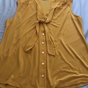 Ann Klein yellow top